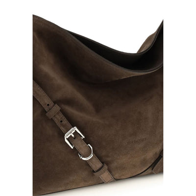 Givenchy Black Calf Leather Bos Taurus Shoulder Bag