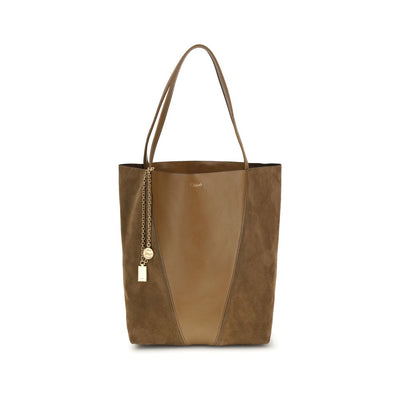 Chloé Beige Calf Leather Bos Taurus Shoulder Bag