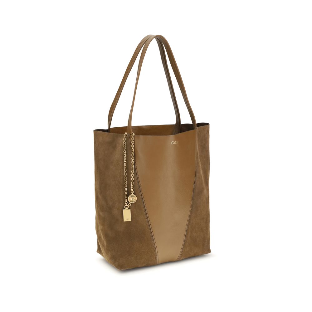 Chloé Beige Calf Leather Bos Taurus Shoulder Bag
