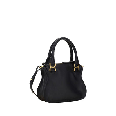 Chloé Black Calf Leather Bos Taurus Handbag