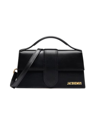 Jacquemus Black Leather Le Grand Bambino Handbag