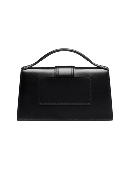Jacquemus Black Leather Le Grand Bambino Handbag