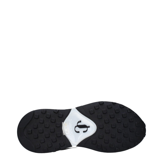 Jimmy Choo Black Fabric Athletic Sneakers