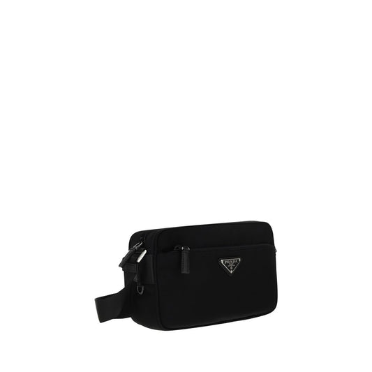 Prada Black Recycled Polyamide Shoulder Bag