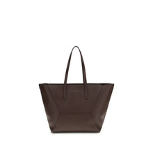 Brunello Cucinelli Brown Calf Leather Bos Taurus Shoulder Bag