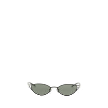 Alexander McQueen Black Metal Sunglasses
