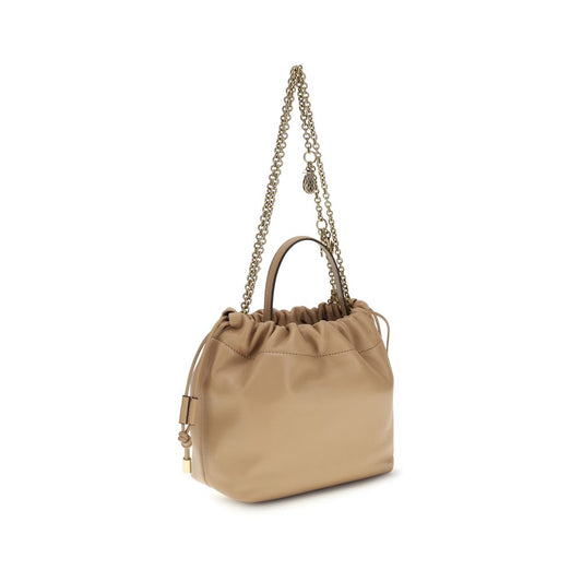 Chloé Beige Lamb Ovis Aries Shoulder Bag