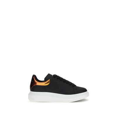 Alexander McQueen Black Calf Leather Bos Taurus Platform Sneakers