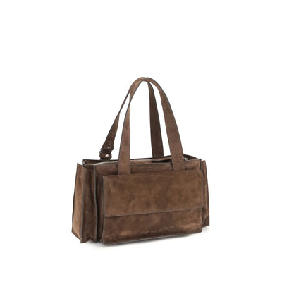Miu Miu Brown Calf Leather Bos Taurus Shoulder Bag