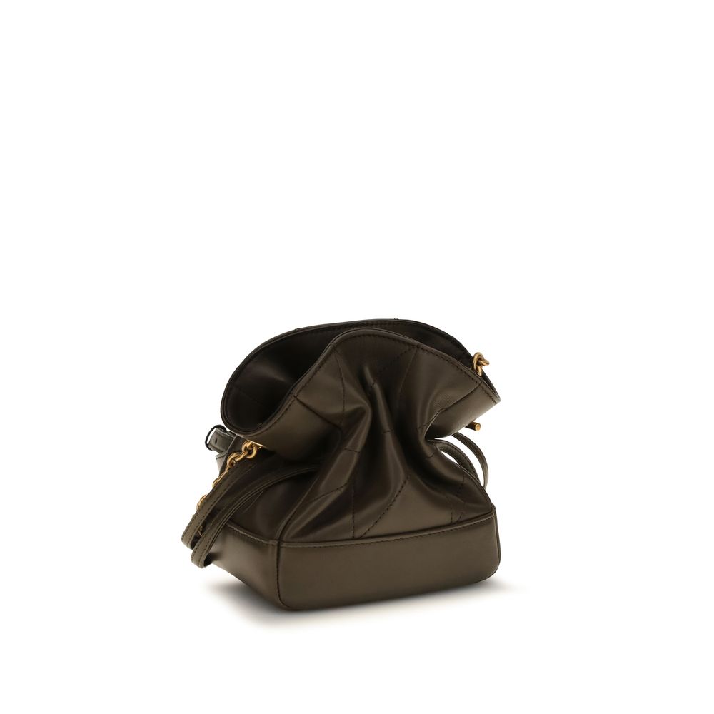 Saint Laurent Bicolor Lamb Ovis Aries Aries Clutch Bag