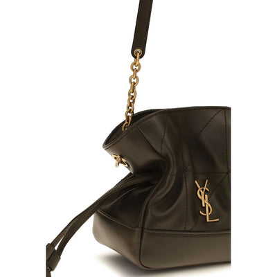 Saint Laurent Bicolor Lamb Ovis Aries Aries Clutch Bag