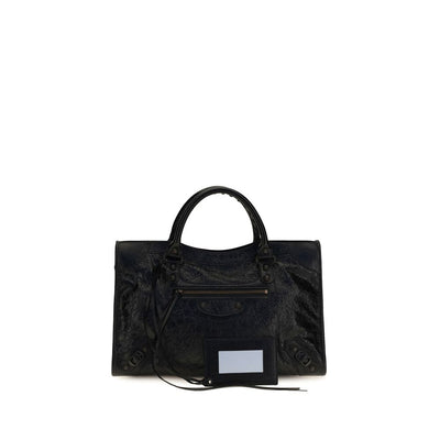 Balenciaga Black Lamb Ovis Aries Aries Handbag