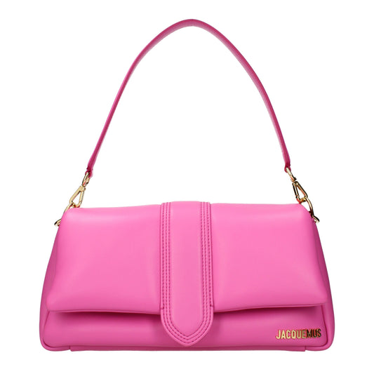 Jacquemus Pink Leather Shoulder Bag