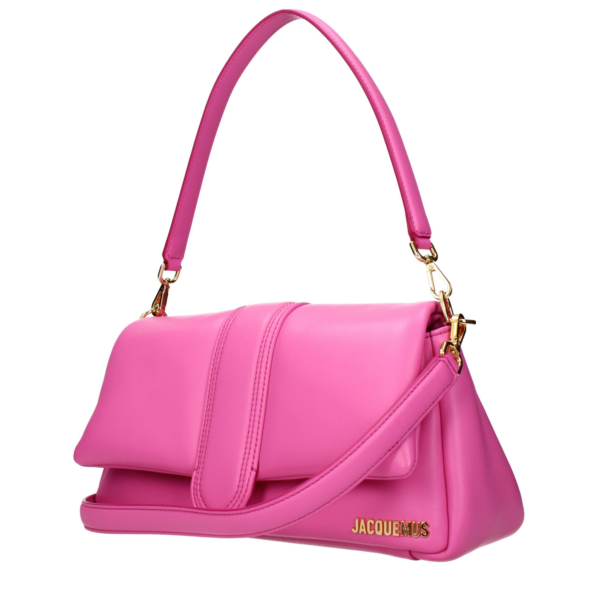 Jacquemus Pink Leather Shoulder Bag
