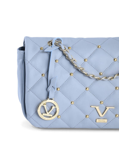 19V69 Italia Blue Shoulder Bag