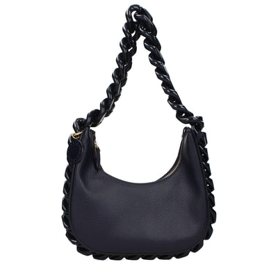 Stella McCartney Blue Leather Shoulder Bag