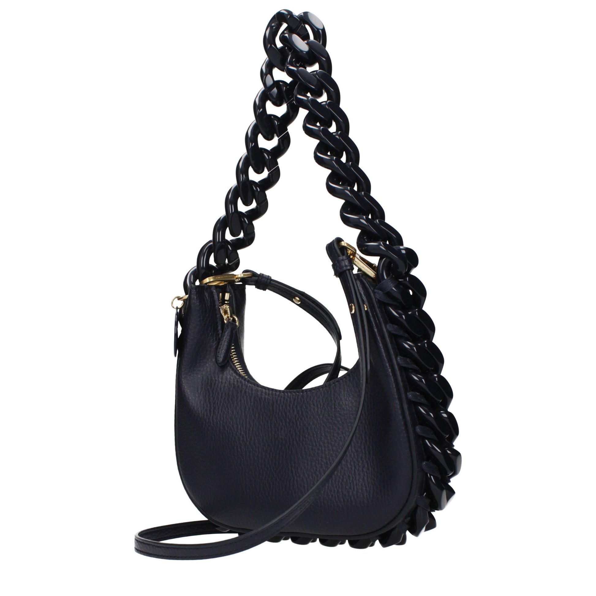 Stella McCartney Blue Leather Shoulder Bag