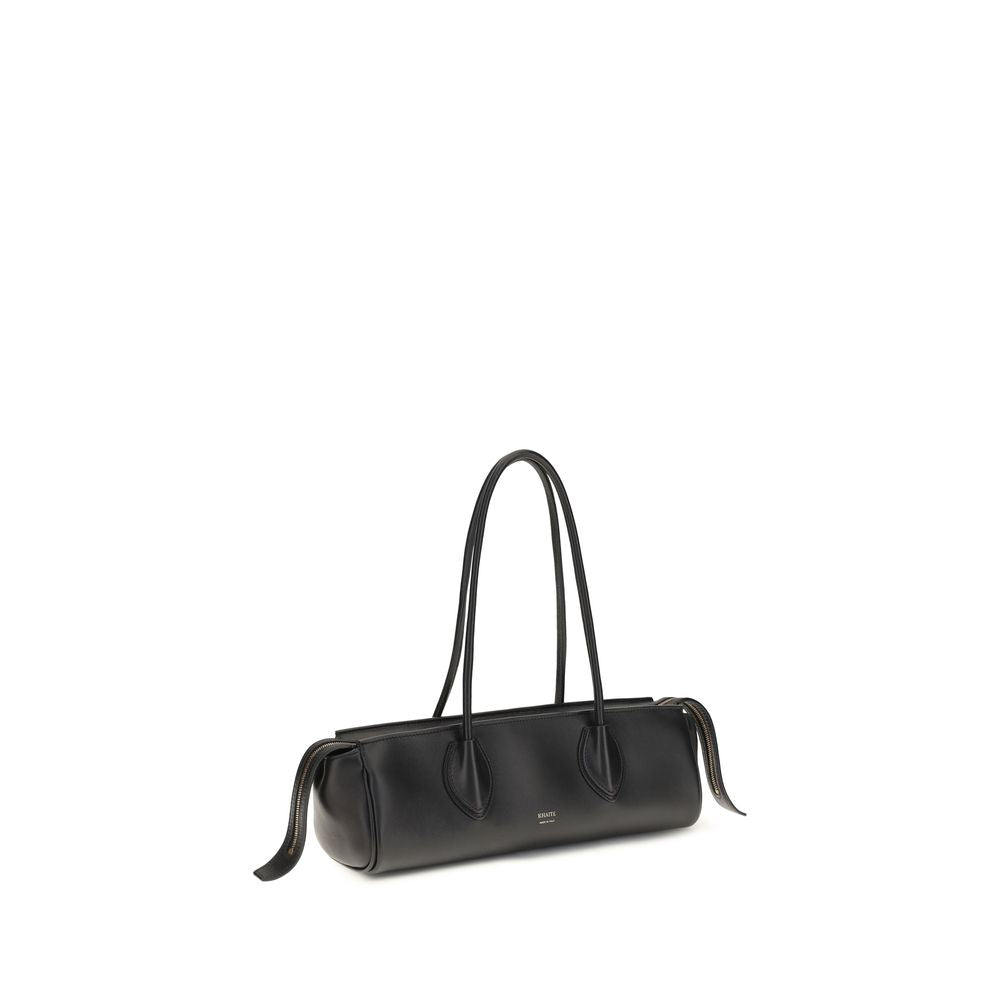 Khaite Black Lamb Ovis Aries Aries Shoulder Bag
