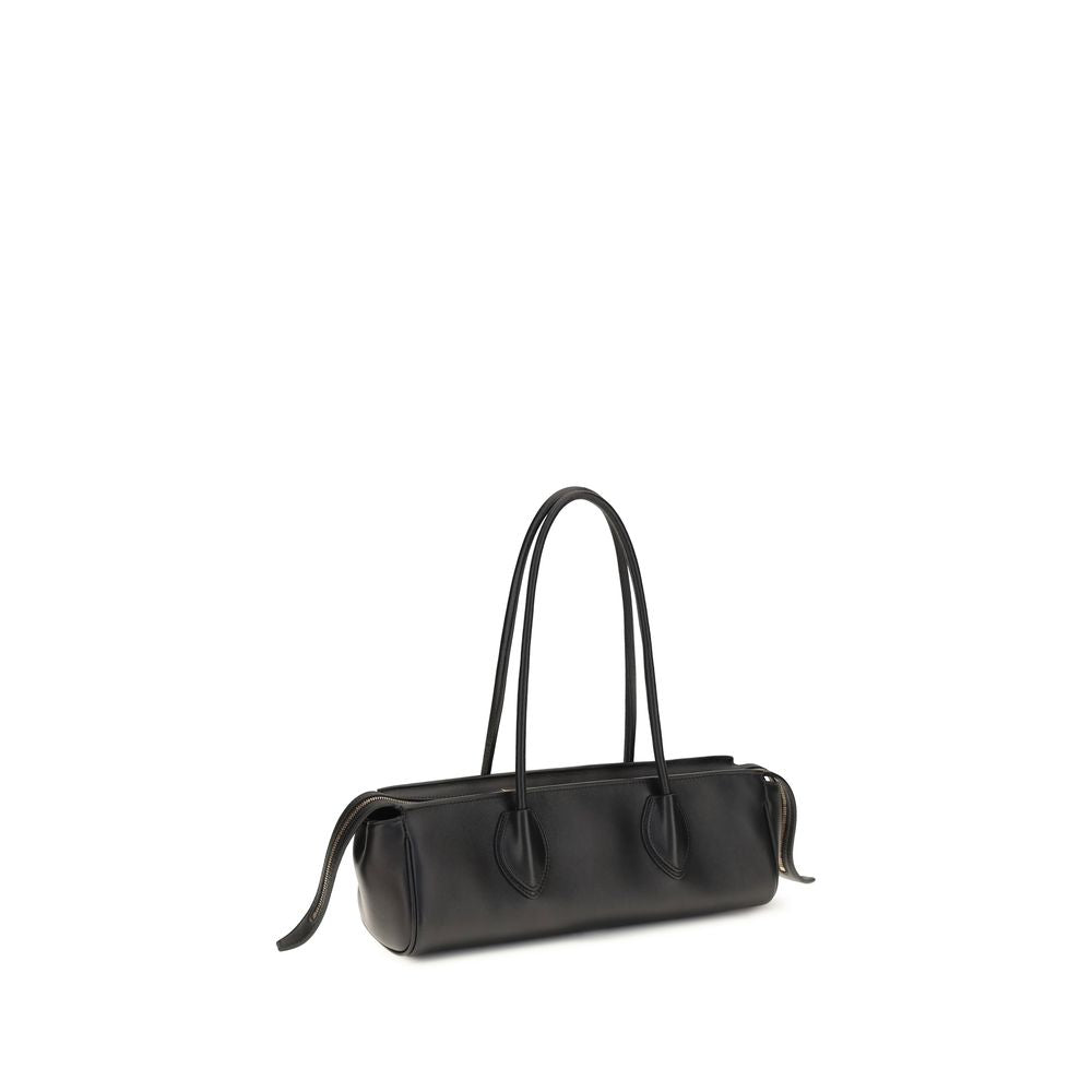 Khaite Black Lamb Ovis Aries Aries Shoulder Bag