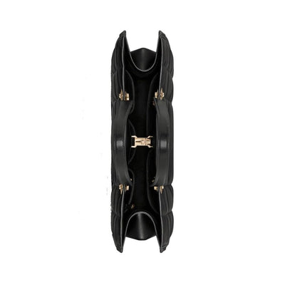 Dior Black Leather Tote Bag