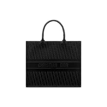 Dior Black Calfskin Tote Bag