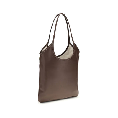 Miu Miu Brown Calf Leather Bos Taurus Shoulder Bag
