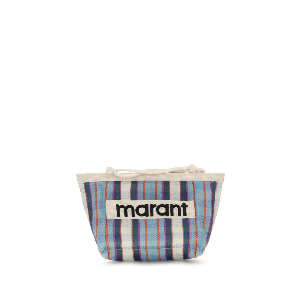 Isabel Marant Multicolor Nylon Clutch Bag