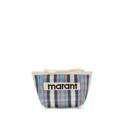 Isabel Marant Multicolor Nylon Clutch Bag
