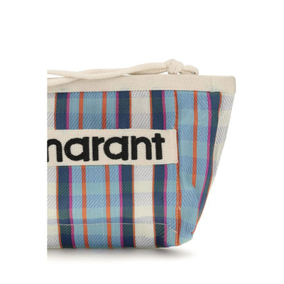 Isabel Marant Multicolor Nylon Clutch Bag