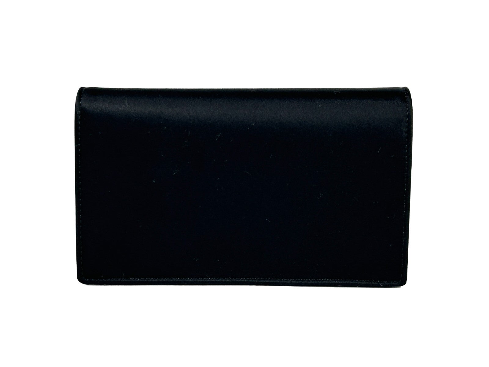Versace Mini Chain Black Crossbody Wallet Bag