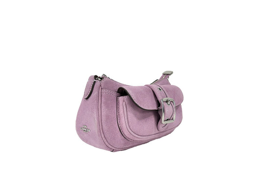 COACH Coach Mini Ashton Suede Shoulder Bag Purse