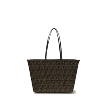 Fendi Brown Fabric Shoulder Bag