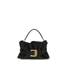 Balmain Black Calf Leather Bos Taurus Handbag