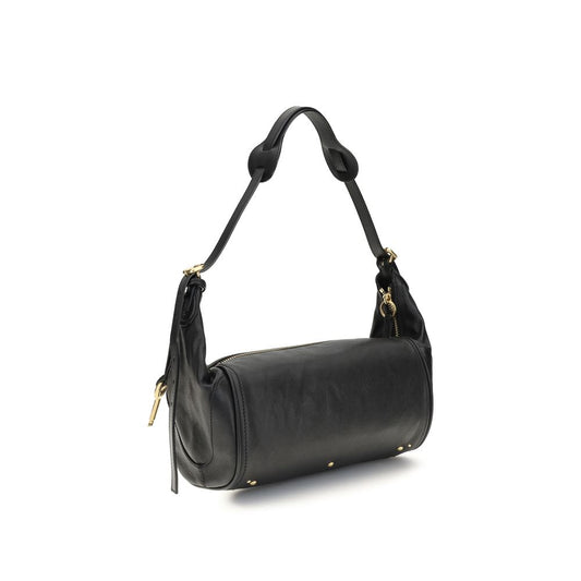 Chloé Black Calf Leather Bos Taurus Shoulder Bag