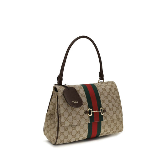 Gucci Beige Polyester Handbag