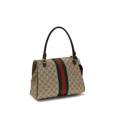 Gucci Beige Polyester Handbag