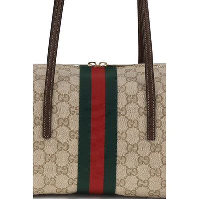 Gucci Medium Boston Melrose Beige GG Bag
