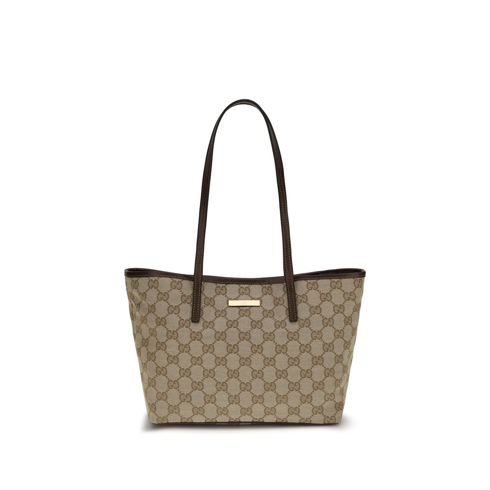 Gucci Large Tribeca Beige GG Tote Bag