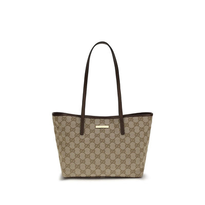 Gucci Large Tribeca Beige GG Tote Bag
