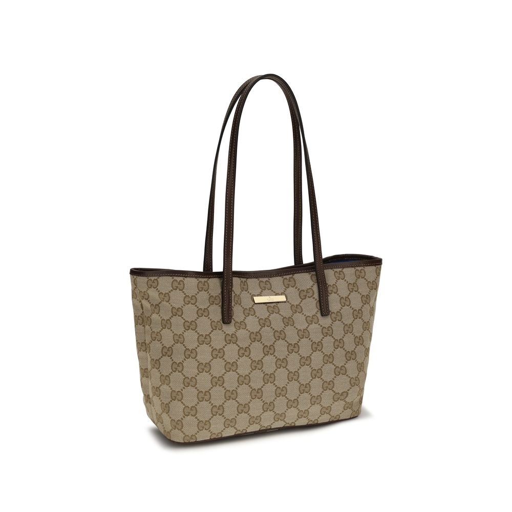 Gucci Large Tribeca Beige GG Tote Bag