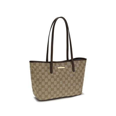 Gucci Large Tribeca Beige GG Tote Bag