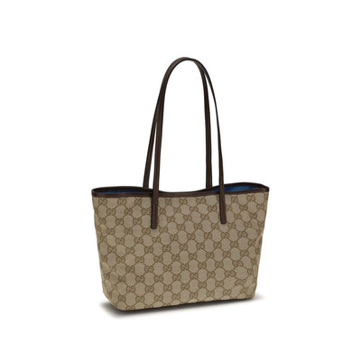 Gucci Large Tribeca Beige GG Tote Bag