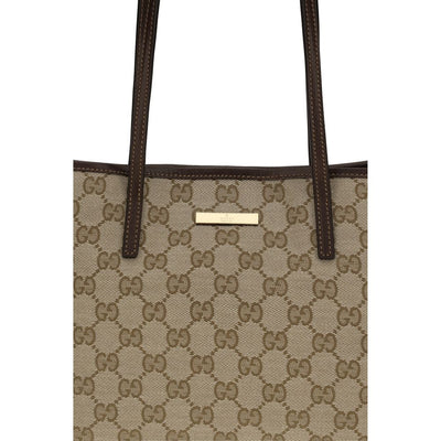 Gucci Large Tribeca Beige GG Tote Bag