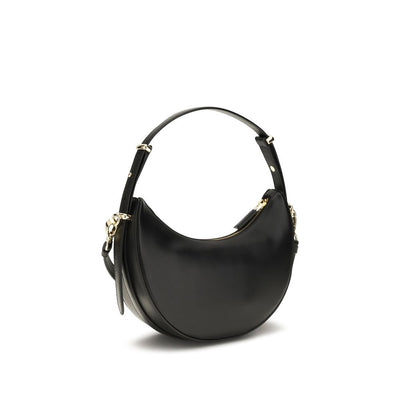 Prada Black Calf Leather Bos Taurus Shoulder Bag