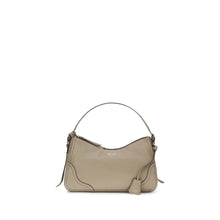 Prada Gray Calf Leather Bos Taurus Shoulder Bag