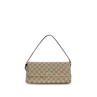 Gucci Brown Polyester Handbag