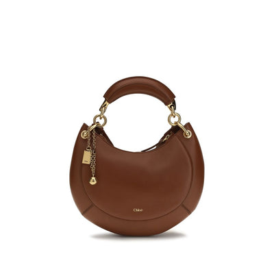 Chloé Brown Calf Leather Bos Taurus Shoulder Bag