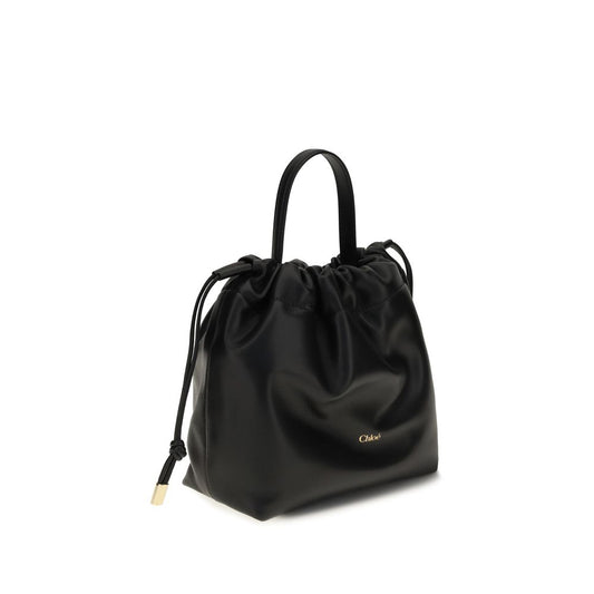 Chloé Black Lamb Ovis Aries Aries Shoulder Bag