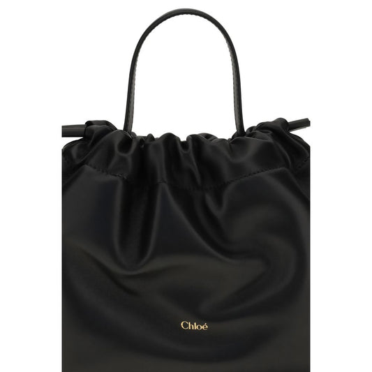Chloé Black Lamb Ovis Aries Shoulder Bag