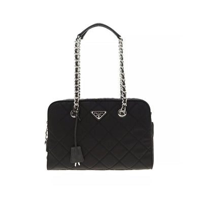 Prada Black Nylon Shoulder Bag